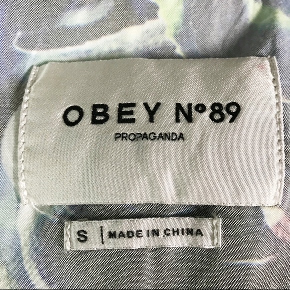 Obey Propaganda No 89 Maven Floral Jacket - Picture 4 of 10